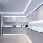 JOYLIT White LED Strip Lights 12V, 16.4ft 300LEDs SMD5050 Non Waterproof Dimmable 0.2ft Cuttable 6000-6500K Daylight LED Tape Light for Room Ceiling Wall Backlight