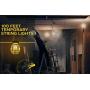 Construction Lights, Work Lights, String Light, String Lights Construction, Temporary Lighting, 100 Foot String with 10 Medium Base Sockets Indoor and Out-Door