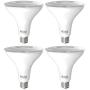 Sunco Lighting 4 Pack PAR38 LED Bulb 13W=100W, 5000K Daylight, 1050 LM, Dimmable, Indoor/Outdoor Spotlight, Waterproof - UL & Energy Star Listed