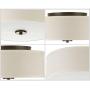 Progress Lighting P3713-20 Inspire Two-Light Flush Mount, Antique Bronze