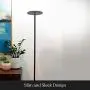 Brightech Sky Flux - The Very Bright LED Torchiere Floor Lamp, for Your Living Room & Office - Halogen Lamp Alternative with 3 Light Options Incl. Daylight - Dimmable Modern Uplight - Black Brightech Sky Flux - The Very Bright LED Torchiere Floor Lamp, for Your Living Room & Office - Halogen Lamp Alternative with 3 Light Options Incl. Daylight - Dimmable Modern Uplight - Black