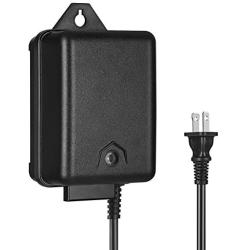 DEWENWILS 60 Watt Outdoor Low Voltage Transformer with Timer and Photocell Light Sensor, 120V AC to 12V AC, Weatherproof for Landscape Lighting, Pathway, Garden Light, Spotlight, UL Listed