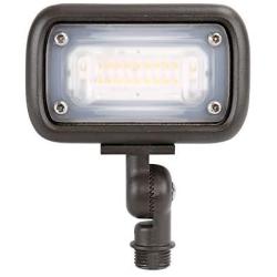 GKOLED 7W Outdoor LED Low Voltage Landscape Lighting Flood Light, 2700K, 550Lumen, 12-24VAC, 1/2'' Adjustable Knuckle Mount