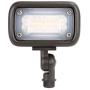 GKOLED 7W Outdoor LED Low Voltage Landscape Lighting Flood Light, 2700K, 550Lumen, 12-24VAC, 1/2'' Adjustable Knuckle Mount