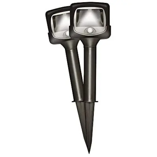 Mr. Beams MB572 Wireless Battery-Powered Motion Sensing LED Path Lights, 2-Pack, Brown Mr. Beams MB572 Wireless Battery-Powered Motion Sensing LED Path Lights, 2-Pack, Brown