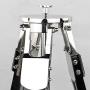 Nautical Retro Classic Theater Collectible Steel Tripod Searchlight Lamp | Movie Props Authentic Nautical Floor Lamp Light with Heavy Large | Living Room Spot Light Lamp | Nagina International