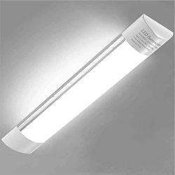 Sararoom 3ft LED Shop Light Fixture 30W LED Tube Light, 3600lm, 6500K Cold White, 90cm 35.4inch LED Garage closet light Ceiling Light for Office Home Basement, No Plug