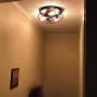 Semi Flush Mount Ceiling Light - BAYCHEER Vintage Pendant Lights Industrial Chandelier Black Metal Cage Hanging Fixture with 3 E26 Bulb Base for Hallway,Restaurant,Warehouse,Barn,Living Room