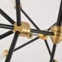 Sputnik Molecule Chandelier Lighting 21 Lights Nordic Branch Pendant Light Vintage Industrial Kitchen Dining Room Ceiling Light Fixture for Hallway Home