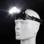 Headlamp,Headlight,Hard Hat Light 20000 Lumens IMPROVED Cree Led Ultra Bright Rechargeable Waterproof Flashlight Head Light for Camping,Outdoors(Charging equipment and Battery) Included (Silver)