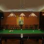 Capulina Tiffany Pool Table Lights 3-Light Dining Room Light Stained Glass Mission Design Chandelier Hanging Light 12'' Lampshade Tiffany Dining Table Lights Vintage Style Chandelier