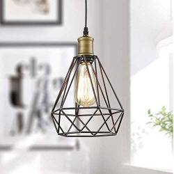 Temgin Pendant Light Industrial Chandelier Vintage Ceiling Light Fixture Hanging Light for Dining Room Kitchen Island Farmhouse E26 Socket