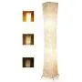 52'' Creative LED Floor Lamp Softlighting Contemporary Standing Modern Twisted Design Floor Lamp with Fabric Shade & 2 Bulbs for Living Room Warm Atmosphere