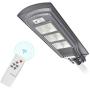Solar Street Light, Outdoor Dusk to Dawn Pole Light with Remote Control(936W), IP67 Waterproof, Ideal for Parking Lot, Stadium, Yard, Garage and Garden, Cool White