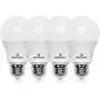 Great Eagle A19 LED Light Bulb, 9W (60W Equivalent), UL Listed, 2700K (Warm White), 750 Lumens, Non-dimmable, Standard Replacement (4 Pack)