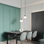 Mini Glass Shade Pendant Light with Cross Metal Wire, Modern Drop Hanging Light for Kitchen Island, Dining Room(1-Pack) (No Bulb)