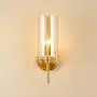 NOXARTE Modern Wall Light Indoor Brass Sconce Fixture for Bathroom Bedroom Living Room W4.7'' x H15'' NOXARTE Modern Wall Light Indoor Brass Sconce Fixture for Bathroom Bedroom Living Room W4.7'' x H15''