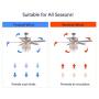 SILJOY 52”Reverse Ceiling Fan with Lights and Remote, Modern Design Chandelier Fan, Elegant Indoor Crystal Fan Light Kit for Bedroom Dining Room, 5 Wood Blades, Polished Chrome