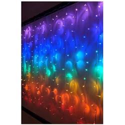 Something Unicorn - LED String Curtain Lights with Dimmer Switch for Teen Room, Girls Room, College Dorm, Nursery, Kids Room Décor. Perfect for Unicorn, Fairy & Rainbow Decoration. (Standard Version)