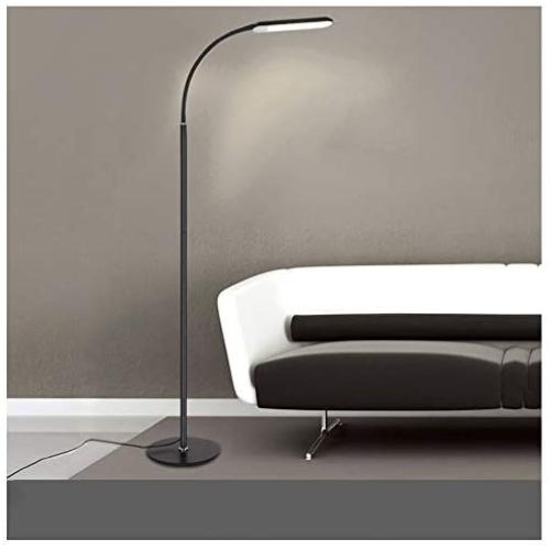 Wotryit LED Reading and Process Floor Lamp Dimmable Eye Protection Remote Control Switch, Application: Study, Living Room, Bedroom, Piano Room, Office, etc.