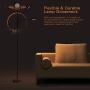 Dodocool Floor Lamp, Remote &amp; Touch Control 2500K-6000K LED Floor Lamp for Bedroom and Floor Lamp for Living Room and 4 Color Temperatures Standing Lamp, Standing Light for Bedroom Office Reading