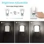 LOHAS Dimmable Night Light, Plug in LED Night Light Dusk to Dawn Light, Daylight 5000k from 5lm to 80lm Brightness Adjustable Bright Mini Wall Night Light for Kids Baby Bedroom Stairway Nursery 2 Pack