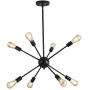 Modern Creative Sputnik Chandelier, American Style Mid Century Pendant Lighting Industrial Vintage Ceiling Light Fixture for Living Room/Bedroom/Dining Room