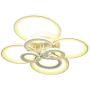 Ceiling Light Fixture, Remote Control Flush Mount LED Light Chandelier 8 Lights Modern Led Chandelier Lighting Dimming Lighting for Living Room Dining Bedroom Office Lighting Fixtures Ceiling