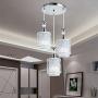 Modern Petal Ceiling 3 LED Light Pendant Lamp Dining Room Chandelier Fixture TOP