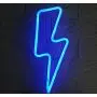 LDGJ Neon Sign Bolt Led Wall Light Battery and USB Operated Lights Blue Lightning Neon Signs Light up for The Home,Kids Room,Bar,Party,Christmas,Wedding