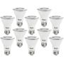 Sunco Lighting 10 Pack PAR20 LED Bulb, 7W=50W, Dimmable, 4000K Cool White, E26 Base, Indoor/Outdoor Spotlight, Waterproof - UL & Energy Star