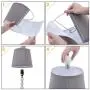Touch Control 3 Way Dimmable Cute Crystal Table Lamp with 2 USB Charging Ports, Acaxin 17Inch Bedside Light with Mordern Gray Shade, Small Bed Lamp for Bedroom, Living Room, Guest Room(Bulb Included) Touch Control 3 Way Dimmable Cute Crystal Table Lamp with 2 USB Charging Ports, Acaxin 17Inch Bedside Light with Mordern Gray Shade, Small Bed Lamp for Bedroom, Living Room, Guest Room(Bulb Included)