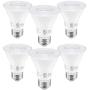 PAR20 LED Bulbs, Dimmable Light Bulb UL Listed, 7 Watt(60W Equivalent) Spotlight, E26 Base, 2700K Warm White Flood Light Bulbs for Living Room Kitchen Pantry Hotels Showroom, Indoor/Outdoor (6 Pack)