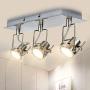 DLLT 3-Lights Ceiling Track Light Fixture,Gu10 Modern Flexible Light Led Directional Track Wall Spotlight for Bedroom, Living Room, Kitchen, Game Room, Brushed Nickel DLLT 3-Lights Ceiling Track Light Fixture,Gu10 Modern Flexible Light Led Directional Track Wall Spotlight for Bedroom, Living Room, Kitchen, Game Room, Brushed Nickel