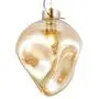 Light Society Bette Pendant Light, Mercury Glass with Brass Finish, Contemporary Mid Century Modern Style Lighting Fixture, Amber Light Society Bette Pendant Light, Mercury Glass with Brass Finish, Contemporary Mid Century Modern Style Lighting Fixture, Amber
