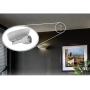 Method Lights ML200 Plus Wireless LED Ceiling Mounted Picture Light, Battery-Operated & Remote Control