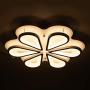 ROYAL PEARL Modern Flower Ceiling Light Fixture LED Pendant Lamp Chandelier Lighting for Living Room Bedroom