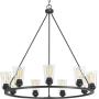 Progress Lighting P400016-143 Debut Chandeliers, Black