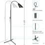 Floor Lamp, Floor Lamp for Living Room Bedrooms, Ebest Torchiere Floor Lamp, LED Reading Floor Lamp with Dimmer (Black)