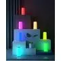 AUKEY Smart Table Lamp Works with Alexa & Google Home App Control Bedside Lamp Dimmable Warm White Light & RGB Touch Lamp for Living Room and Bedrooms