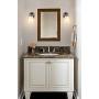 XiNBEi Lighting Wall Sconce, Single Bathroom Vanity Wall Light with Glass, Brushed Nickel Finish for Hallway & Bedroom XB-W1235-1-BN