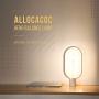 ALLOCACOC Heng Balance Lamp - Ellipse Magnetic Mid-air Switch USB Powered LED Lamp, Warm Eye-Care LED Lamp, Table Lamp, Decoration for Bedroom, Living Room, Dining Room and Office (White)