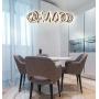 JONATHAN Y JYL7208A Cursive 24'' Adjustable Spiral Integrated LED Metal Chandelier Ceiling Light Modern,Contemporary Dimmable, for Dining Room, Foyer, Bedroom, Coffee