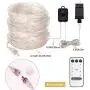 ANJAYLIA 66FT 200 LED Rope Lights Outdoor Plug in String Lights with Timer Remote Control Waterproof Rope Lighting for Outdoor, Party, Christmas, Garden, Patio, Wedding (Warm White) ANJAYLIA 66FT 200 LED Rope Lights Outdoor Plug in String Lights with Timer Remote Control Waterproof Rope Lighting for Outdoor, Party, Christmas, Garden, Patio, Wedding (Warm White)