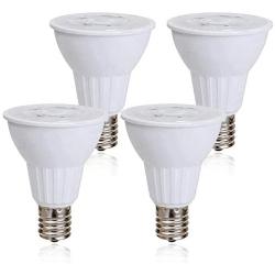 Haian E17 Reflector R14 Bulb, E17 LED Light Bulb for Reading Lamp,Cabinet Lamp,Desk Lamp,5 Watt(50W Incendescent Equivalent), 400 Lumens, Cool White 6500K Non-dimmable (4 Pack)