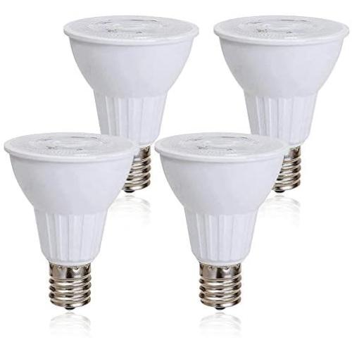 Haian E17 Reflector R14 Spotlight Bulb,E17 LED Light Bulb Used for Reading Lamp,Cabinet Lamp,Desk Lamp,5 Watt(50W Incendescent Equivalent),Warm White 3000K Non-dimmable 4 Pack