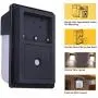 JJC LED Wall Pack Light with Photocell,28W(150-250W Replacement),2800LM 5000K-Daylight Dusk to Dawn LED Outdoor Lighting,100-277V ETL Listed&DLC Certified 5-Year Warranty Outdoor Security Lights