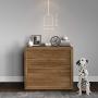 Henn&Hart PD0031 Modern 1 Contemporary Style Smoked Nickel Glass with for, Kitchen, Dining, Living Room, Foyer Pendant Light, One Size, Silver