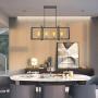 Kitchen Island Industrial Pendant Light, Licperron E26 Farmhouse Hanging Pendant 4-Lights Rustic Pendant Light Fixture for Kitchen Dining Room Bar Hotel