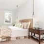 GEPOW Gold Glass Pendant Lighting for Kitchen Island, Hanging Light Fixtures with Seeded Glass for Dining Room, Foyer